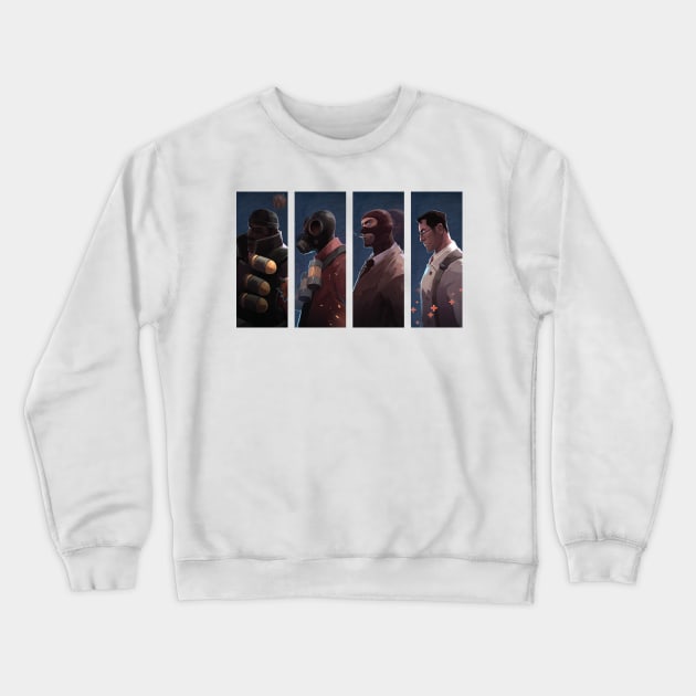 Team Fortress 2 Crewneck Sweatshirt by Shapwac12